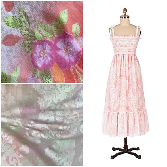 2006 Anthro “Neon Rose Dress” by Le Shack - Picture 10 of 10